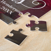 Vrolijk Kerstmis Eenvoudige Aangepaste Foto Legpuzzel (Zijkant)