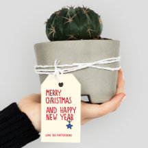 Vrolijk Kerstmis Eenvoudige Moderne Typografie