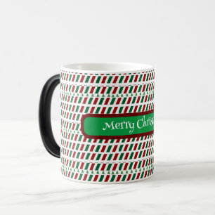Vrolijk Kerstmis Elegant & Modern aanpassen Magische Mok