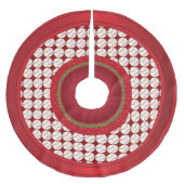 Vrolijk Kerstmis Honkbal Liefhebbers Kerstboom Rok (Voorkant)