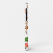 Vrolijk Kerstmis iphone geval Case-Mate iPhone Case (Achterkant/links)