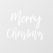 Vrolijk Kerstmis | Kerst Raamfolie Raamsticker (Vel)