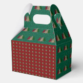 Vrolijk Kerstmis Modern & Elegant Bedankdoosjes (Achterkant)