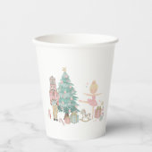 Vrolijk Kerstmis Notenkraker Ballet Waterverf baby Papieren Bekers (Voorkant)