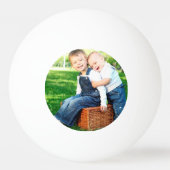 Vrolijk Kerstmis Opa Foto Ping Pong Ballen (Achterkant)