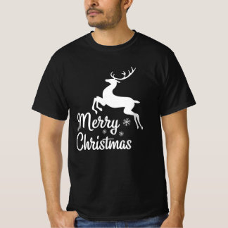 Vrolijk Kerstmis rendier Xmas Family Matching T-shirt