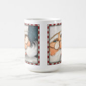 Vrolijk Kerstmis Santa Vakantie Koffie Mok (Center)