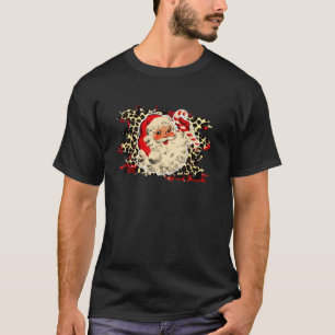 Vrolijk Kerstmis Sinterklaas Glimlachend Xmas Snoe T-shirt