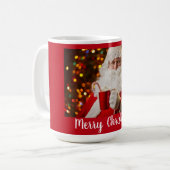Vrolijk Kerstmis Sinterklaas Jumbo Mok (Voorkant links)