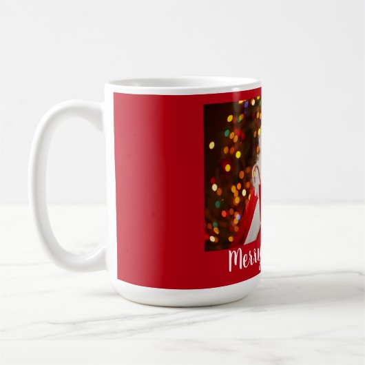 Vrolijk Kerstmis Sinterklaas Jumbo Mok (Links)