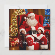 Vrolijk Kerstmis Sinterklaas Kaart