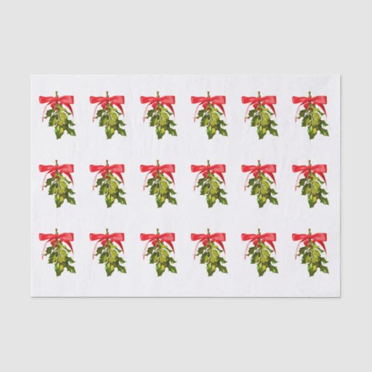 Vrolijk kerstmisleide tissuepapier (Voorkant)