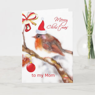 vrolijk KerstmisMamma, het leuke ornament van het Feestdagen Kaart