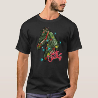 Vrolijk kerstpaard Essential T-Shirt