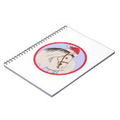 Vrolijk kerstpaard notitieboek (Linkerzijde)