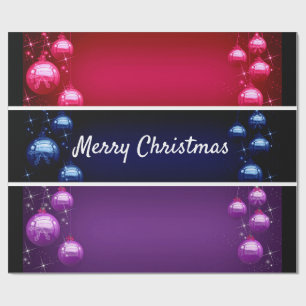 Vrolijk kerstpannen met kerstpannen cadeaupapier