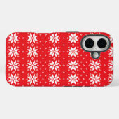 Vrolijk kerstpatroon 5 Case-Mate iPhone case (Achterkant (horizontaal))