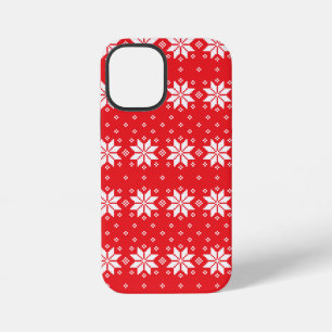 Vrolijk kerstpatroon 5 iPhone 12 mini hoesje