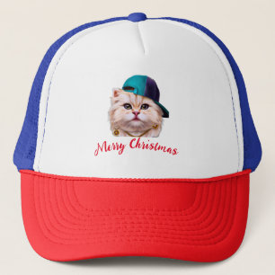 Vrolijk kerstPet Trucker Pet