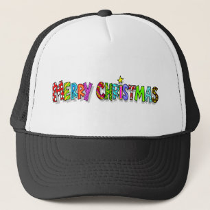 Vrolijk kerstPet Trucker Pet