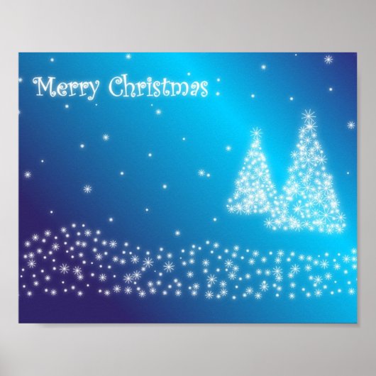 Vrolijk kerstPoster Poster (Voorkant)