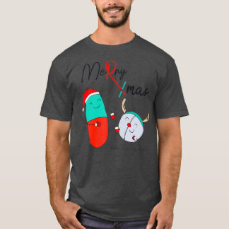 Vrolijk kerstrecept Grappige vakantie T-shirt