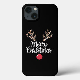 Vrolijk kerstrendier kerstcadeau iPhone 13 hoesje