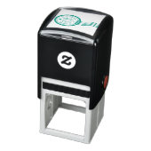 Vrolijk kerstrendiertje zelfinktende stempel (Product)