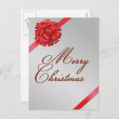 Vrolijk kerstrood met Briefkaart (Voorkant / Achterkant)