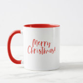 Vrolijk kerstscript Mok (Links)