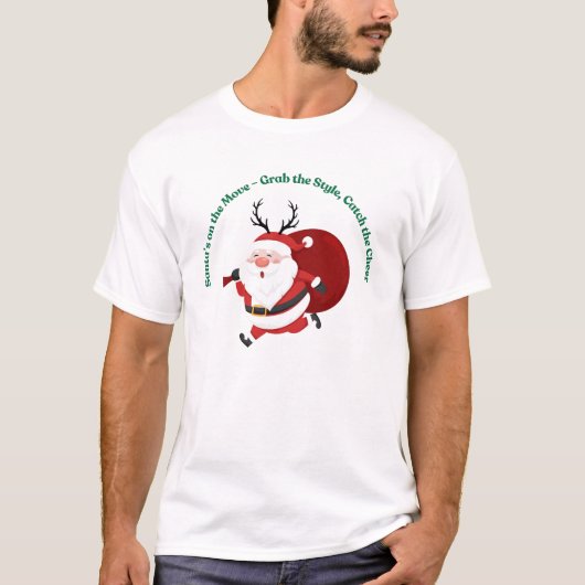 Vrolijk kerstshirt t-shirt (Voorkant)