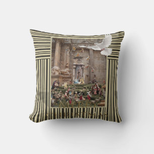 Vrolijk kerstSierkussen, Jezus Kussen
