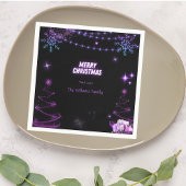 Vrolijk kerstsprankelende bomen | Sneeuwvlokken St Servet