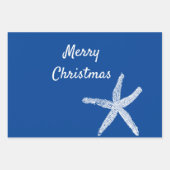 Vrolijk kerststaartongen rood-wit inpakpapier vel (Voorkant 3)