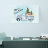 Vrolijk kersttrucje met kalveren spandoek (Beurs)