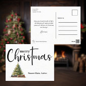 vrolijk kerstvakantie Briefkaart