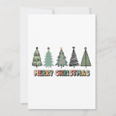 Vrolijk kerstvirustoertijd bedankkaart (Voorkant)