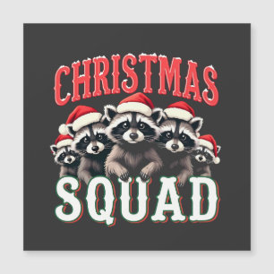 Vrolijk Kerstwasbeer Santa Hat Lovers