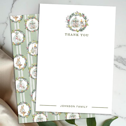 Vrolijk klein Baby shower plat dank je kaart