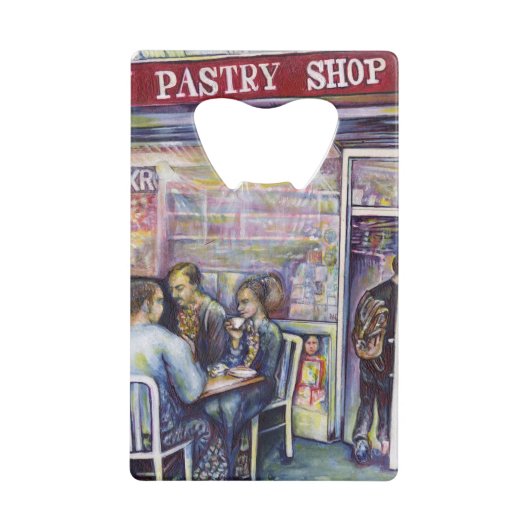 vrolijk kredietkaart flessenopener (Voorkant)