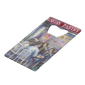 vrolijk kredietkaart flessenopener (Achterkant Gekanteld)