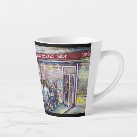 vrolijk latte mok (Rechts)