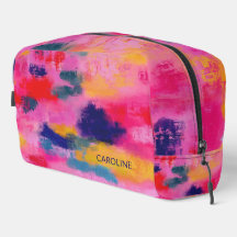 Vrolijk levendig Abstract roze gepersonaliseerd