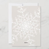 Vrolijk modern en neutraal familiefoto feestdagenkaart (Achterkant)