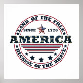 Vrolijk op 4 juli poster (Voorkant)