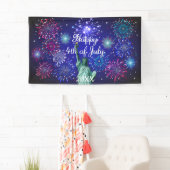 Vrolijk op 4 juli spandoek (Insitu)