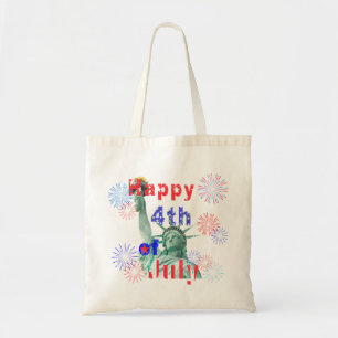 Vrolijk op 4 juli tote bag