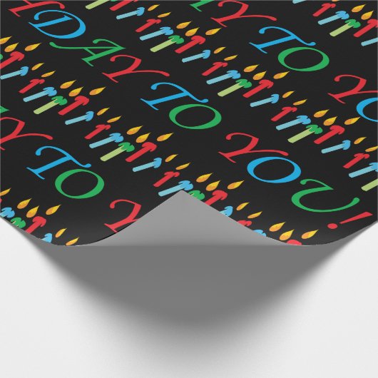 Vrolijk op je.!! cadeaupapier (Hoek)