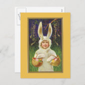 Vrolijk Paas Briefkaart (Voorkant / Achterkant)