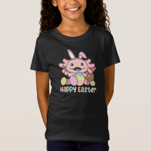 Vrolijk paasbroodrooster met paaseieren t-shirt